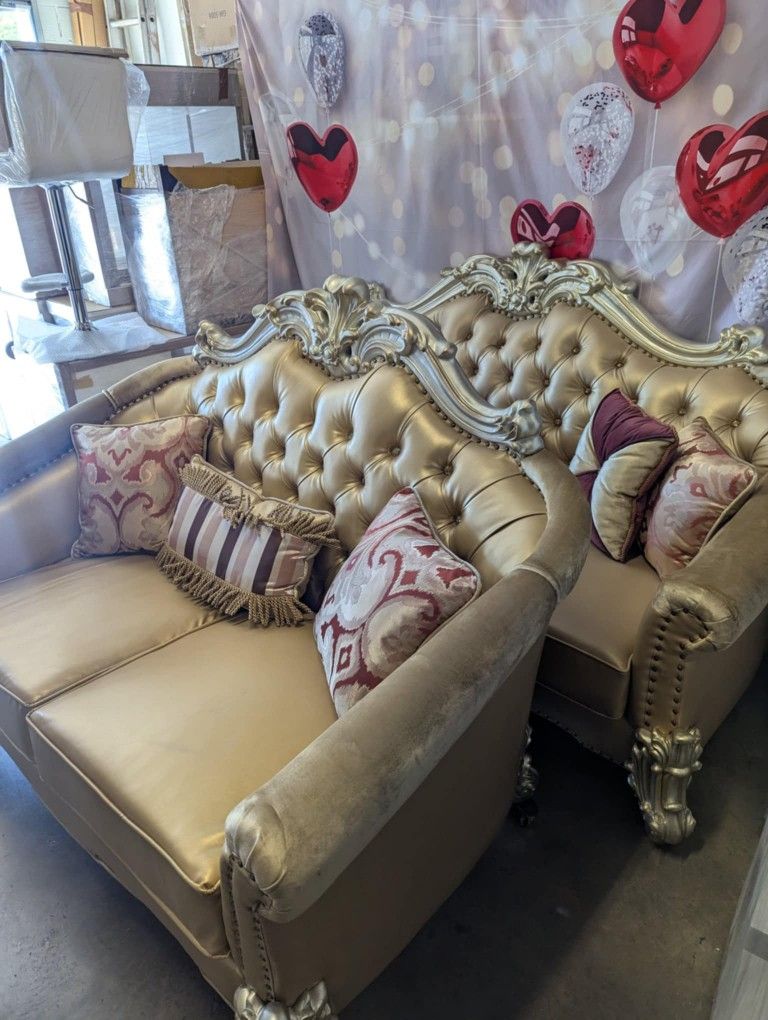 sofa and loveseat set