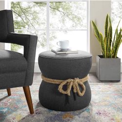 Ottoman Chair Blue-Gray