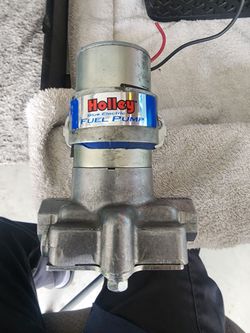 Holley blue electric fuel pump