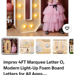 💯 Marquee Lighted Letter O