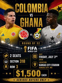 Colombia Vs Ghana