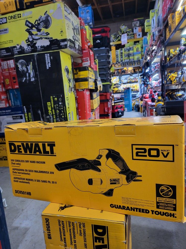 DEWALT
Was 20V MAX Stick Cordless General Dirt Filter Handheld Vacuum (Tool Only)