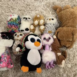 Ty Lot Stuffed Animals