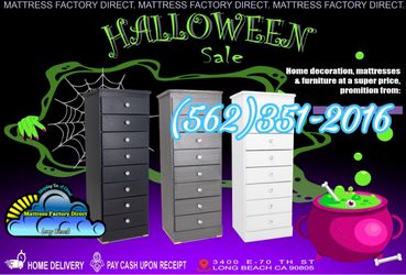Paulina white Diamond dresser eight drawer chest mueble
