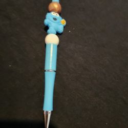 Cookie Monster Beaded Pen 