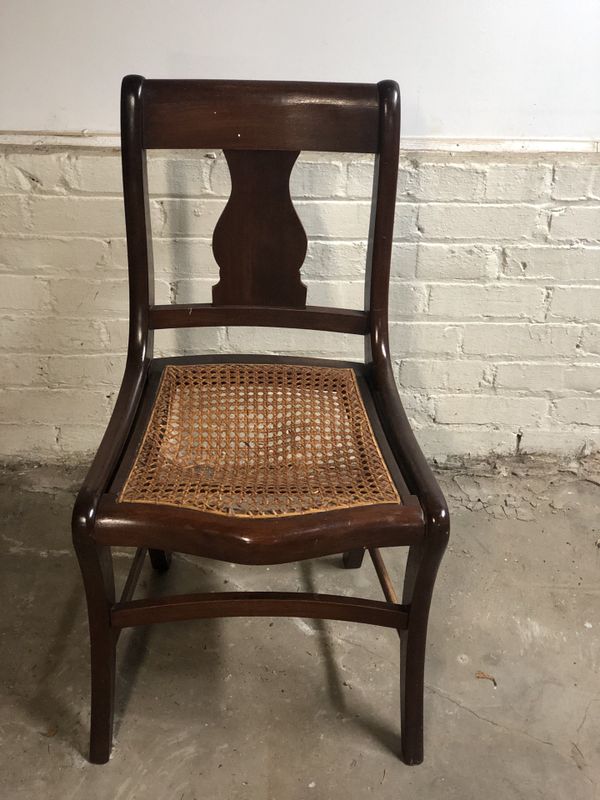 Antique Cane Bottom Chair for Sale in Norfolk, VA OfferUp
