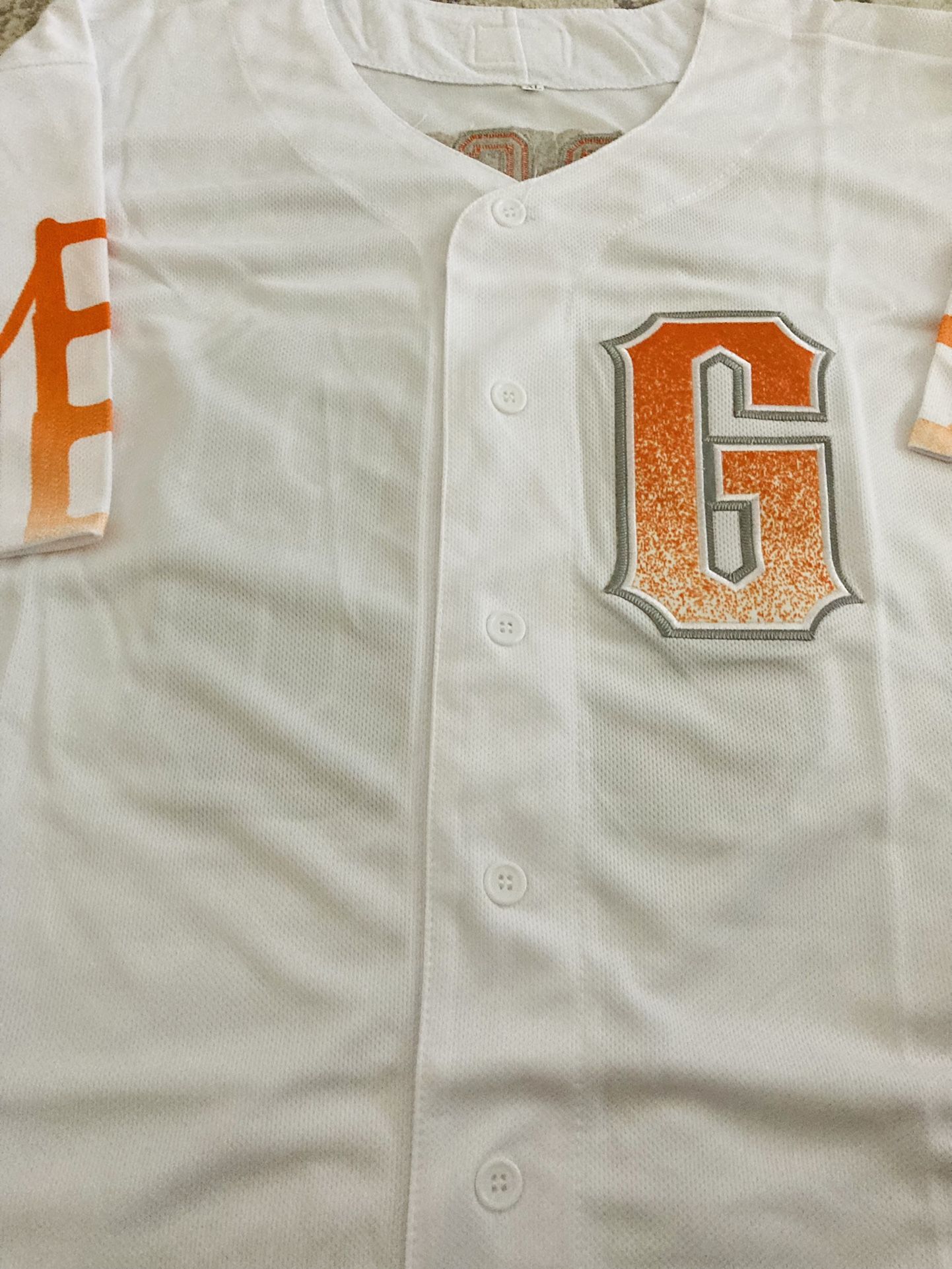 SF GIANTS CRAWFORD JERSEY 2XL