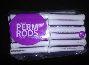 Marianna White Concave Perm Rods