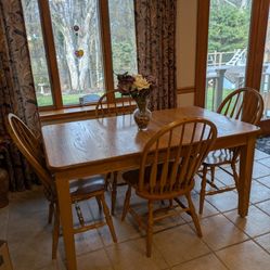 Kitchen Table With Leaf