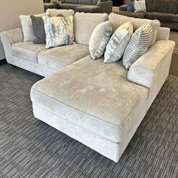 Fair Price Brand New ❤️‍🔥 $10 Down Payment Finance ❤️‍🔥Ardsley 2 Piece Sectional with Chaise ▪️# Sofa # Loveseat # Couch 