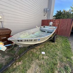 12’ Aluminum Boat 