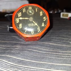 Antique small clock.  Made Bye  TAT  TOO JR