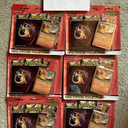 Pokemon Ascended Heroes Charmander Tech Sticker Collection