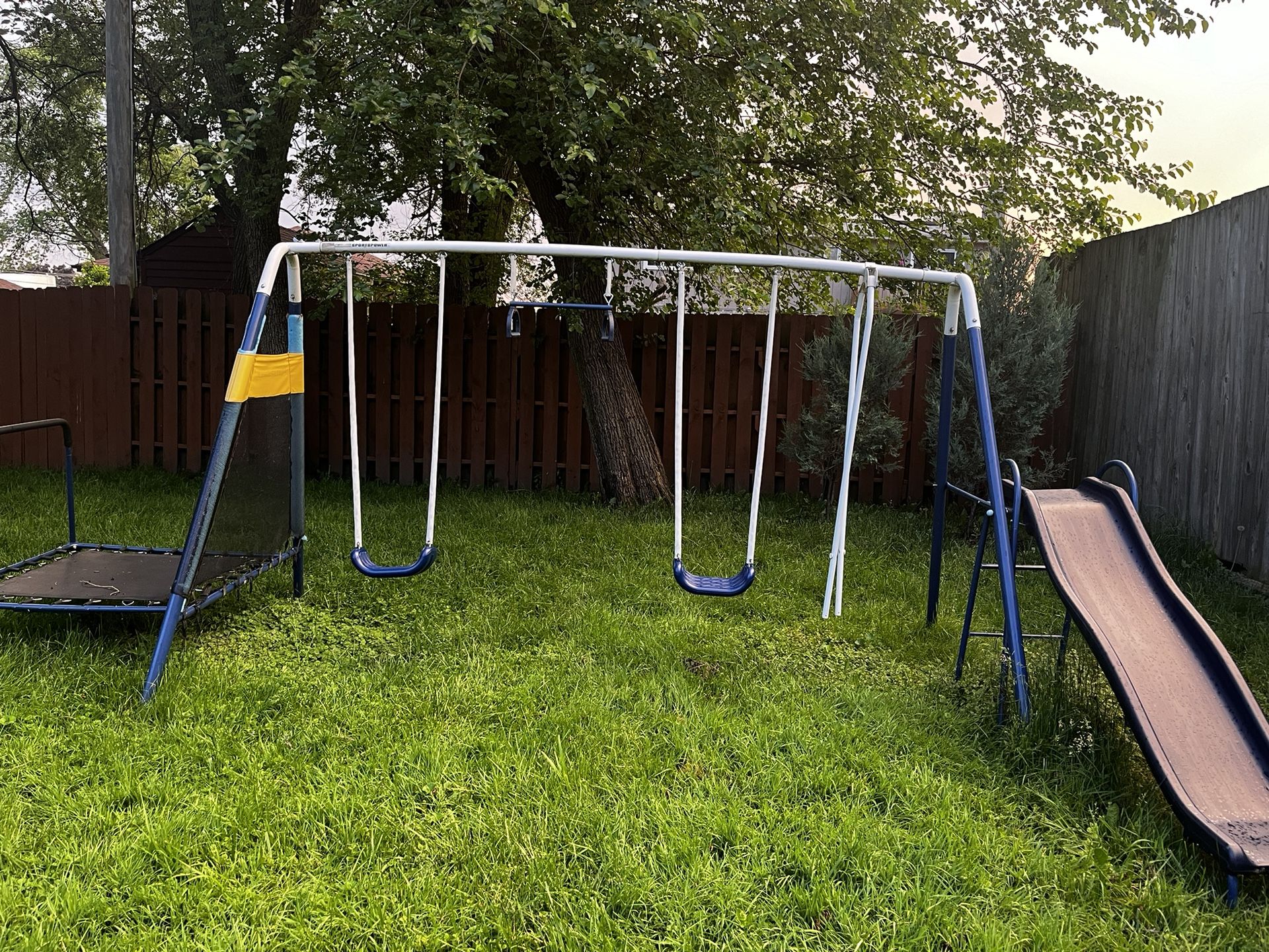 Backyard Swing Set