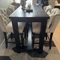 Dining Room Table And Four Chairs