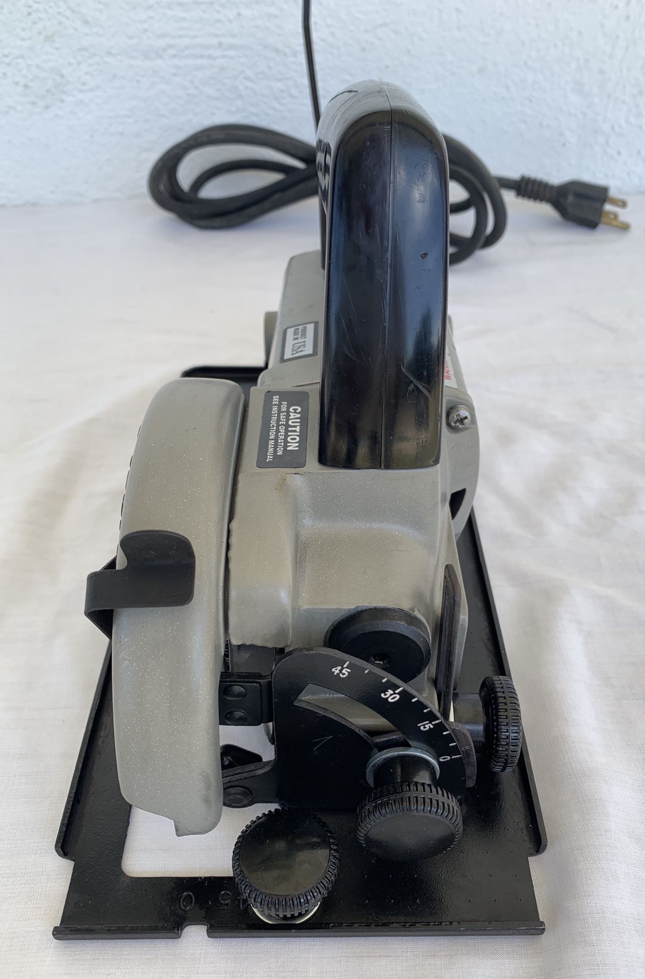 PorterCable 314 Type 5 4 1/2" worm drive trim saw, excellent! for Sale