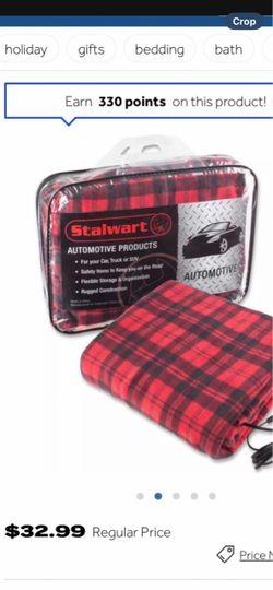 Blanket heated in the car new, never use