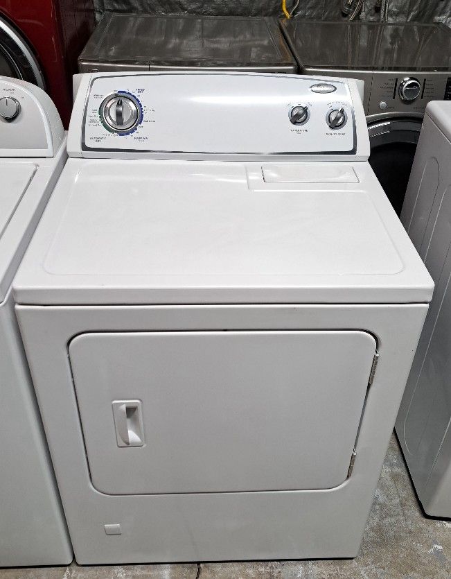 Whirlpool Gas Dryer/Secadora, 60 Days Warranty, "Free Delivery Local Gratis."