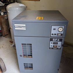 Atlas Copco 3 phase screw type air compressor