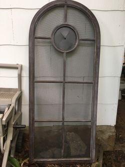 Rustic Metal Door Wall Deco