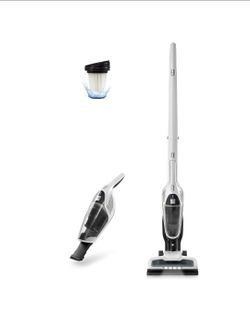 Kenmore 200 Series Cordless Stick Vacuum Lightweight Cleaner
2-Speed Power Suction LED Headlight 2-in-1 Handheld for Hardwood Floor, Low Pile Carpet &
