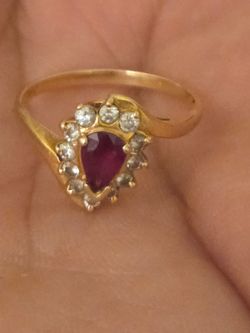 18kt solid ring