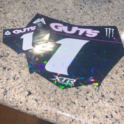 Moto Cutz Sticker And Mini