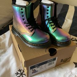 Toddler Girl Original Dr Marten Boots In Size 9 Botas Dr Martens Para Niña Talla 9