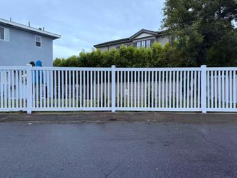 4*8 Flat Picket Fence