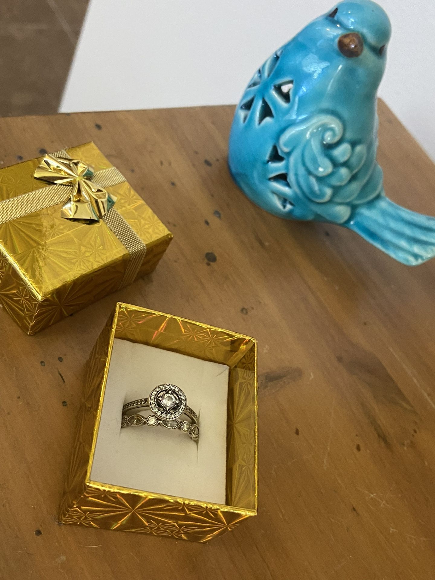 Pandora Wedding Ring Set $75 Obo