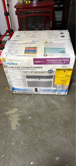 New in box 12,000 BTU smart A/C with remote