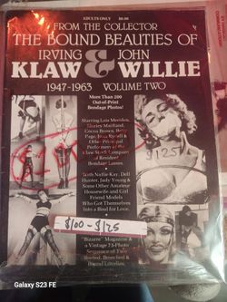 From The Collector The Bound Beauties Of Irving Klaw & John Willie 1(contact info removed) Volume Two