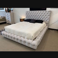 New Queen Size Bed With Promo Mattress And Free Delivery 