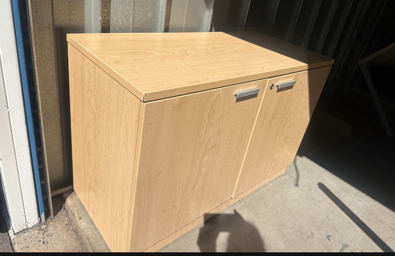 Credenza Office Furniture Solid Wood Storage Cabinet & Bookshelves bookcase