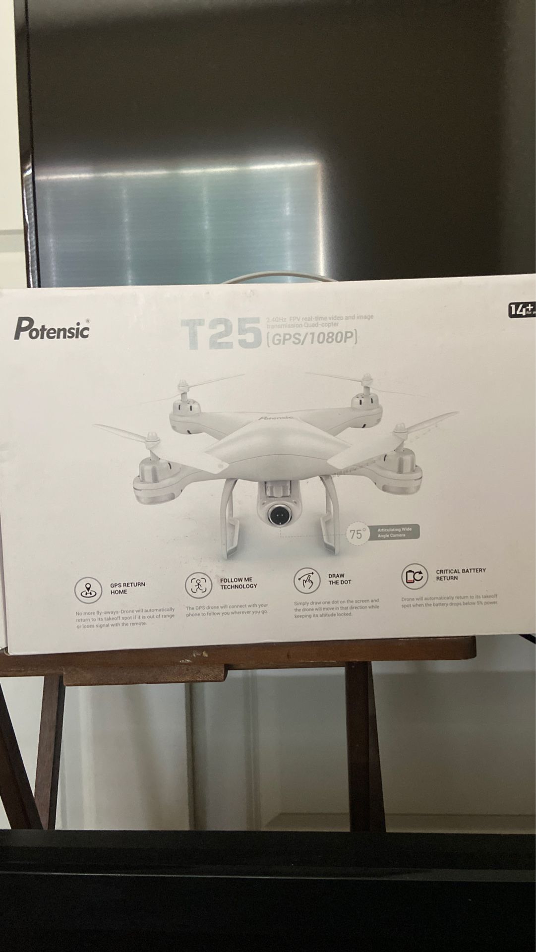 Potensic T25 drone with camera and gps