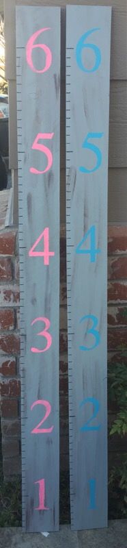 Pink Growth Chart