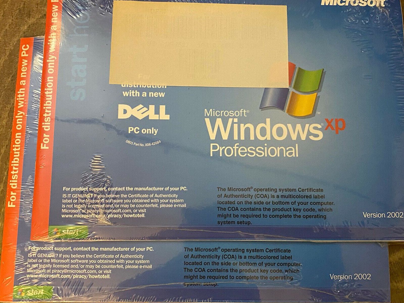 Windows XP reinstalling CD for DELL only