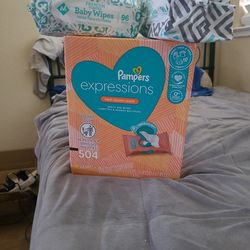 Baby Wipes Pampers + 2 Extra