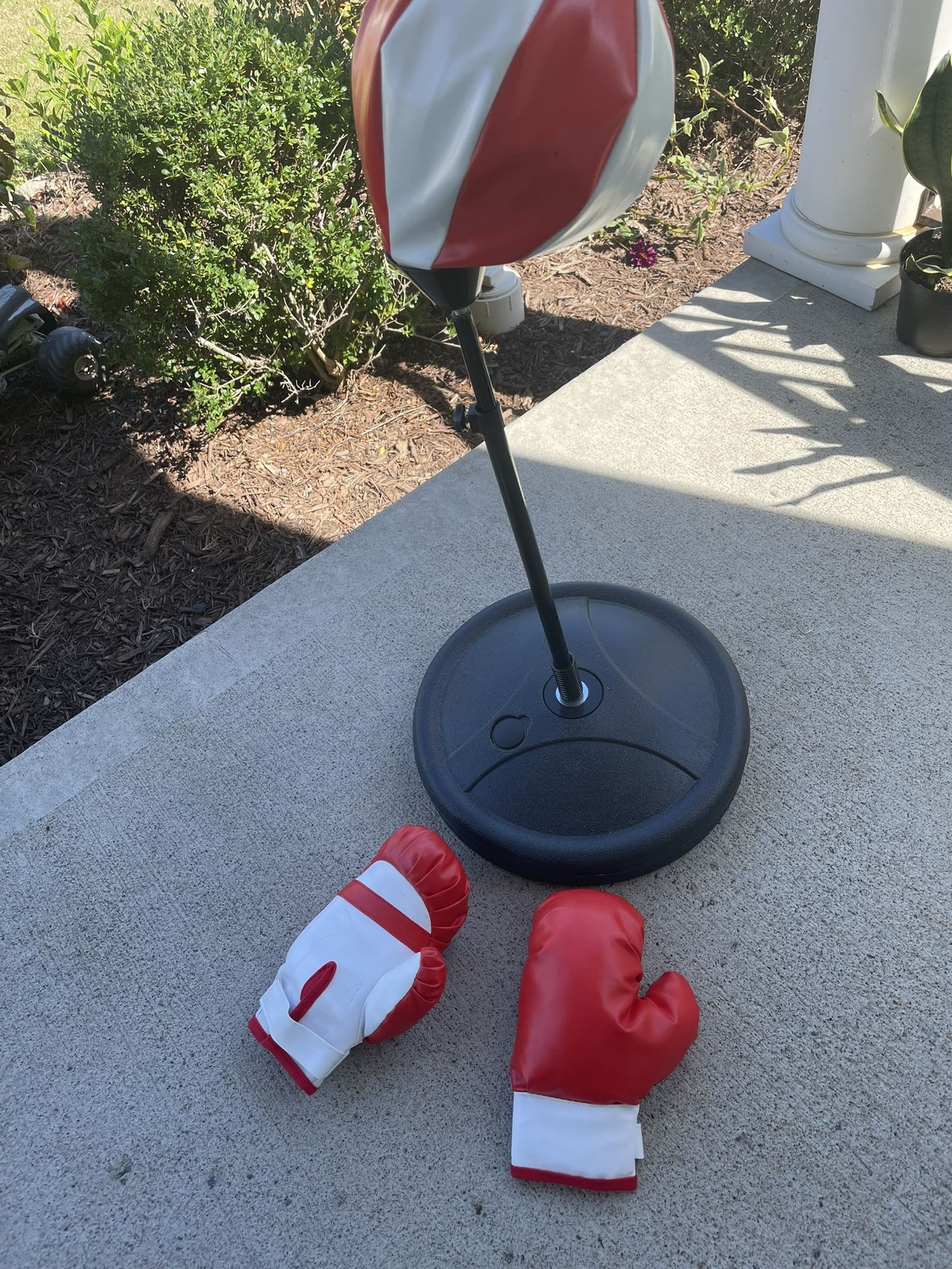 Free kids punching bag