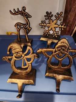 Set Of 4 Stocking Holders 