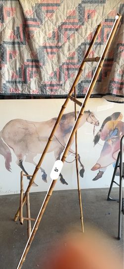 Vintage Antique Bamboo easel