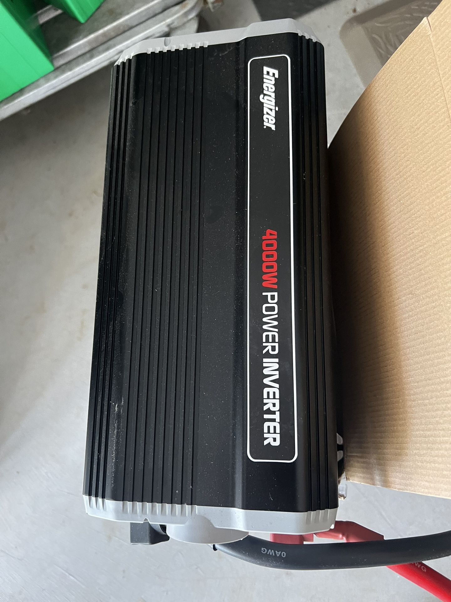 ENK4000 Energizer 4000 Watt 12v DC to 110v AC Power Inverter w/ 2x USB