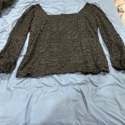 Black Lace Shirt 