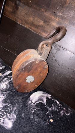 Vintage Industrial pulley