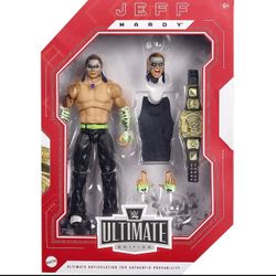 WWE Ultimate Edition JEFF HARDY Figure Fan TakeOver Exclusive Mattel 2021 WWF