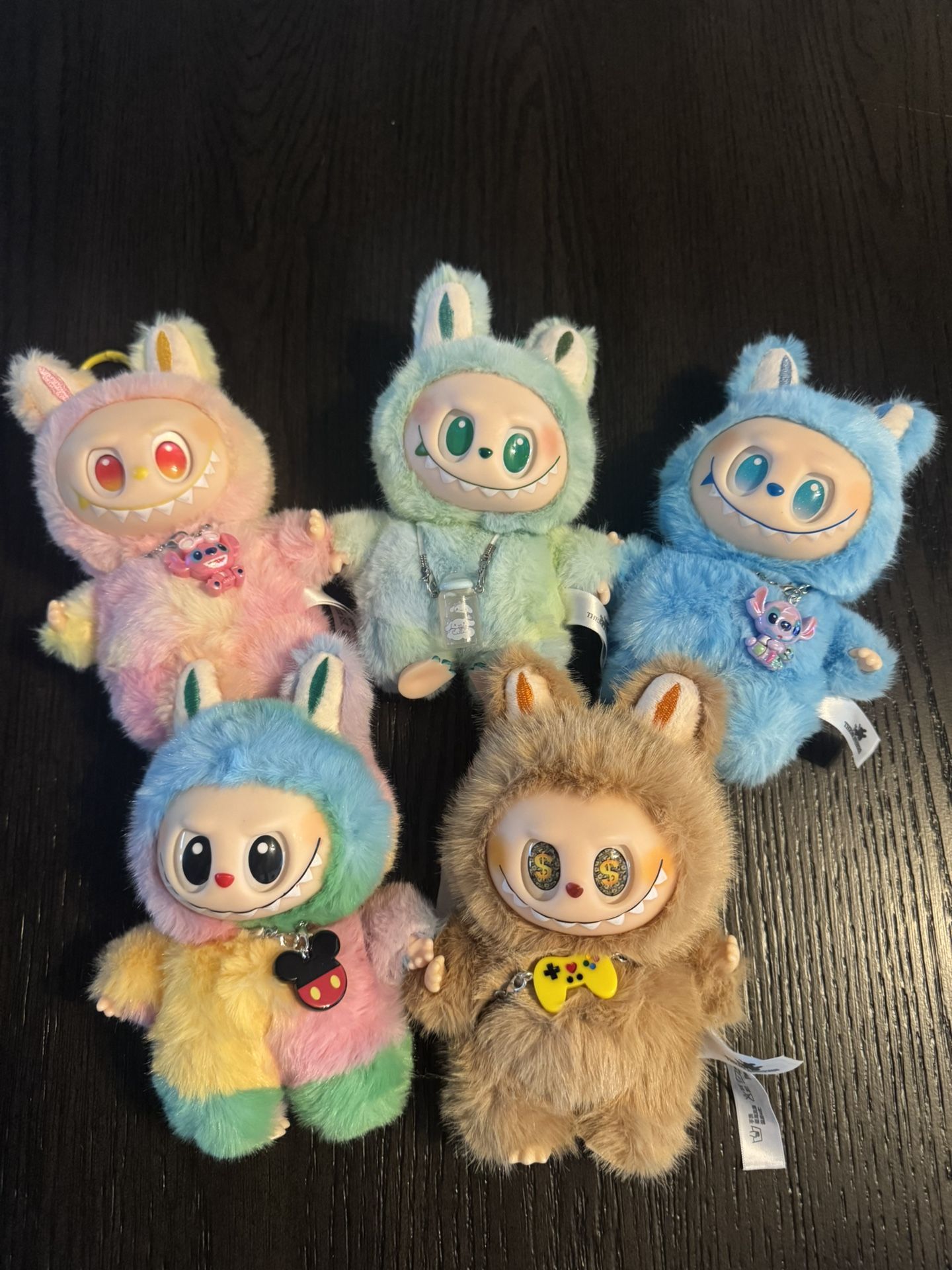 Tie Dye Bubu’s Exclusive Designs Adorable Plushie Pendant Dolls