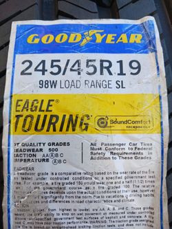 245 45 19 GOODYEAR EAGLE TOURING EV