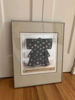 Framed original art kimono