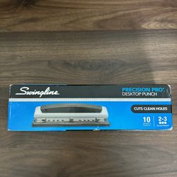 Swingline Precision Pro Desktop Punch Hole Puncher Hole Puncher 