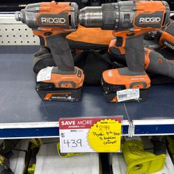 Ridgid 4pc Set